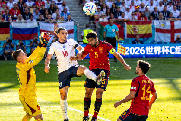 2026世界杯C组英格兰与西班牙队比赛精彩回放画面